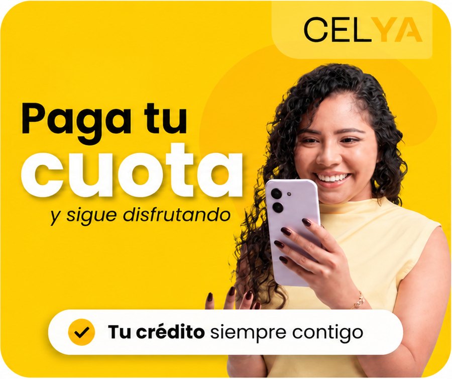Paga tu cuota y sigue disfrutando. Tu crédito siempre contigo.